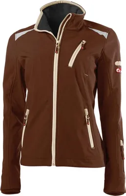 Produktbild von Fortis Softshelljacke Damen PERFORMANCE 24 Gr. XL braun/beige