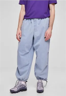 Obrázek produktu pro Kalhoty Urban Classics Parachute Jeans Pants light blue washed - L