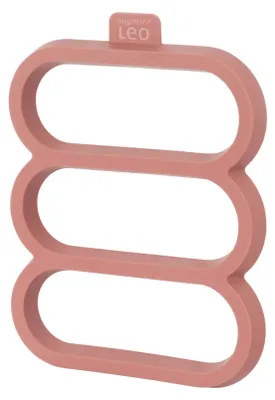 Silikon-Untersetzer, hitzebeständig, 19 cm, braun, quadratisch