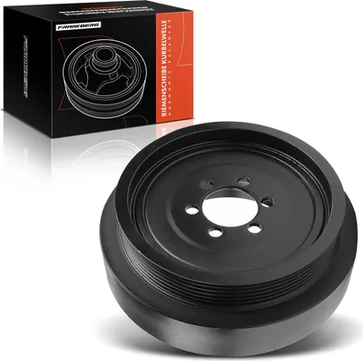 Image de Frankberg 1x Poulie de vilebrequin pour BMW E90 E93 E92 E91 E60 E61 E81 E88 E82 E63 E64 E65