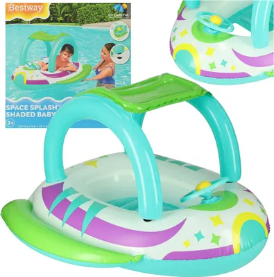 Obrázek produktu pro Creative Corner BESTWAY 34149 Nafukovací ponton s volantem do auta