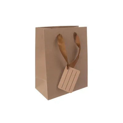 Produktbild von ORION Geschenktasche 18x10x23 cm NATURE
