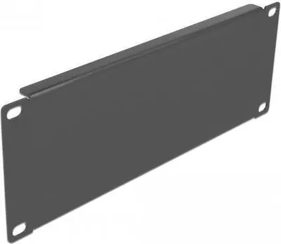 Produktbild von DELOCK 10" Netzwerkschrank Blindabdeckung 2 HE schwarz