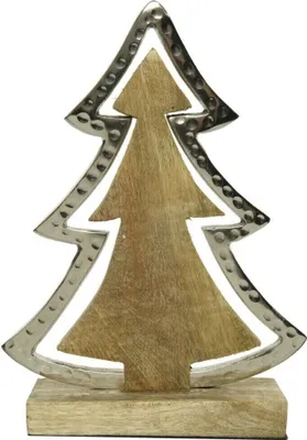 Produktbild von Weihnachtsbaum Tannenbaum Holz natur H 20 cm