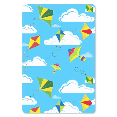 Produktbild von MuchoWow® Mauspad Mousepad Drachen - Sommer - Muster 18x27 cm - Mousepads - Maus Mat - Pad - Mausunterlage