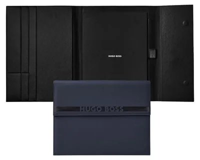 Produktbild von HUGO BOSS A4 Schreibmappe Cloud Matte Blue