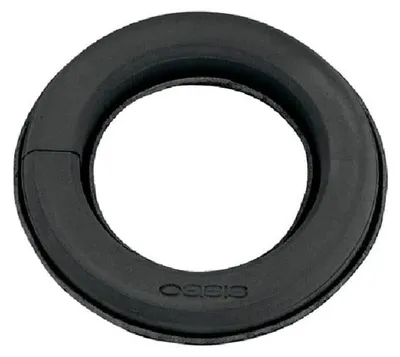 Steckschaum-Ring Ø24,5 cm, 2 Stück, schwarz