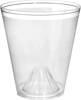 Produktbild von INNA-Glas Windschutzbecher BENEDICTE für Prozessionskerzen, transparent, 8cm, Ø7cm - Prozessionstulpen