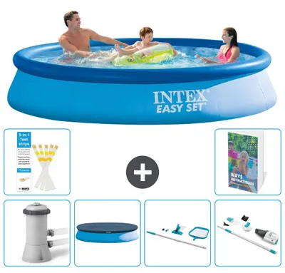 Immagine prodotto di Piscina Easy Set rotonda - 366x76 cm - 7 pezzi  S257