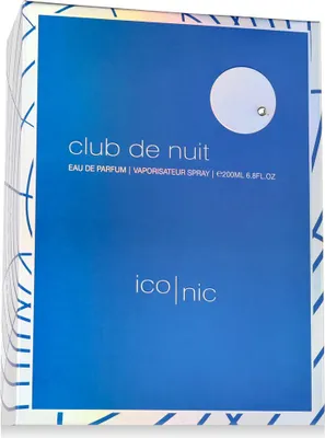 Produktbild von Armaf Club de Nuit Blue Iconic Eau De Parfum 200 ml (man)