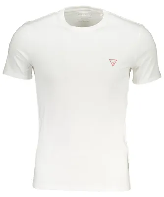 Produktbild von Stylisches Herren T-Shirt: Weiß, Slim Fit & Baumwolle