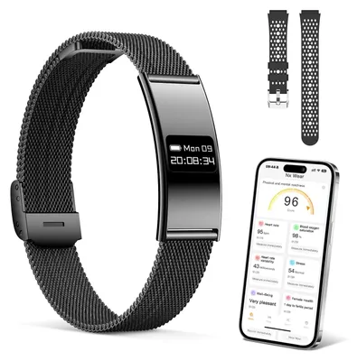 Immagine prodotto di Orologio, monitor del sonno, monitor di attività 24 ore su 24, misuratore di frequenza cardiaca e pressione sanguigna