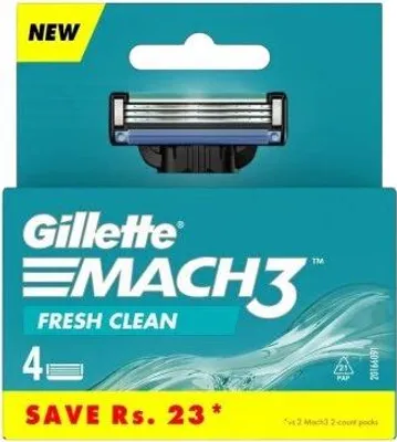 Obrázek produktu pro Kazeta Gillette Mach 3 - 4 kusy