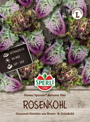 Zdjęcie produktu dla Brukselka Sperli Flower Sprouts® Autumn Star - Nasiona warzyw