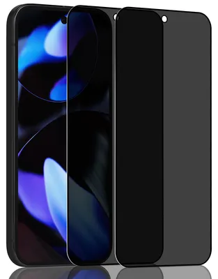 Obrázek produktu pro 2-balení Google Pixel 9 Ochranné sklo na displej Privacy - Tvrzené sklo 9H - Super kvalita 3D