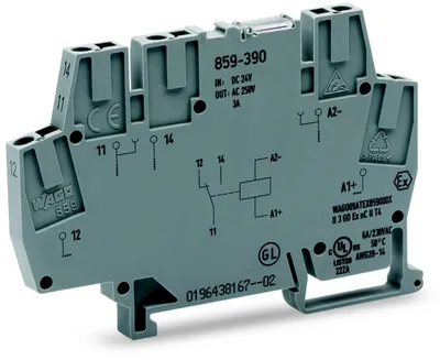 Produktbild von WAGO GmbH & Co. KG Relaisklemme 859-390