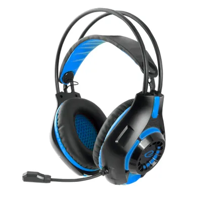 Produktbild von Esperanza Gaming headphones with microphone deathstrike blue