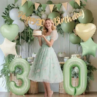 Zdjęcie produktu dla Dekoracja na 30 lat 30 urodzinowa dla kobiet