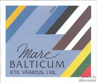Produktbild von Briefmarken Estland 1992 Mi MH1 (kompl.Ausg.) postfrisch Vögel