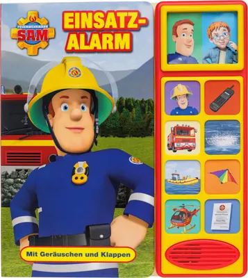 Image de Feuerwehrmann Sam - Einsatzalarm,Klappen-Geräusche-Buch