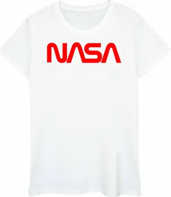 Produktbild von NASA - "Aeronautics And Space" T-Shirt für Damen BI51918 (3XL) (Weiß)