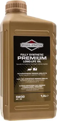 Obrázek produktu pro B&S 5W30 1,0 l prémiový olej s dlouhou životností 12 ks v kartonu ORIGINAL 100007S