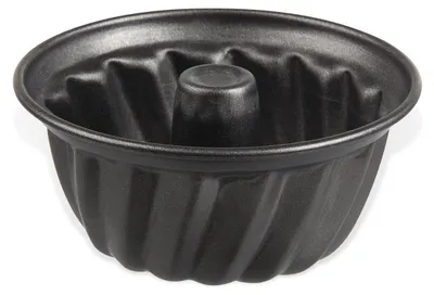 Produktbild von Zenker Gugelhupfform Ø 10 cm SPECIAL - MINI, kleine Backform aus Stahlblech, Kuchenform mit Antihaftbeschichtung (Farbe: Schwarz)