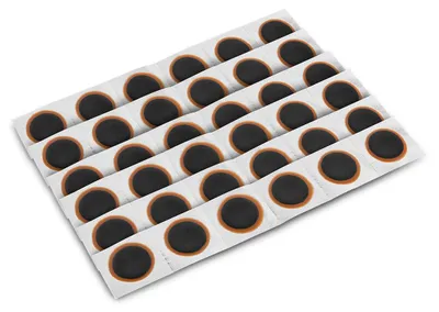 Immagine prodotto di Toppe di riparazione pneumatici e vulcanizzazione 30mm 36 pezzi