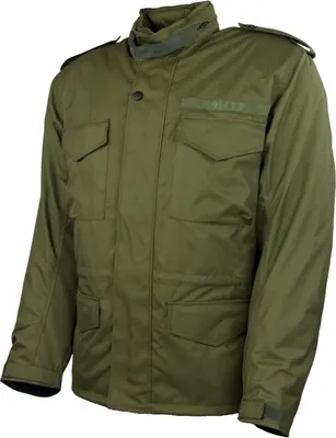 Produktbild von Roleff RO16002 Motorradjacke – Oliv, wasserdicht, atmungsaktiv & mit Protektoren Roleff Größe: M,