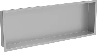 Produktbild von Mexen X-Wall-R Einbauregal mit Flansch 90 x 30 cm, inox - 1910903010