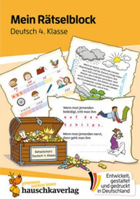 Produktbild von Mein Rätselblock Deutsch 4. Klasse