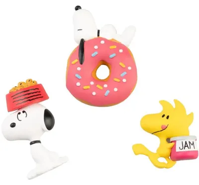 Imagen del producto de Waiky Alemania. Set de 3 imanes de SNOOPY