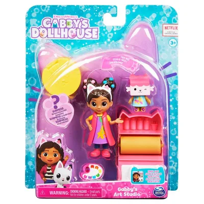 Obrázek produktu pro Gabby's Dollhouse GDH PYS Cat-tivity Pk1 Art Studio GML, 3 rok/roky, Vícebarevný