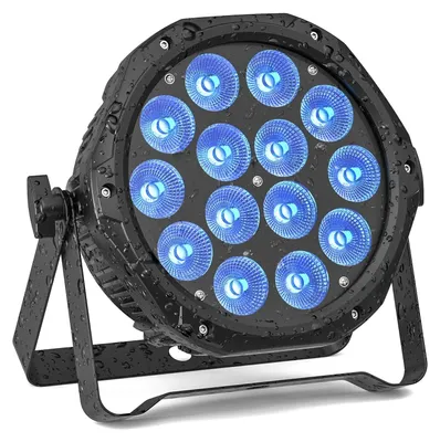 Produktbild von LED PAR Scheinwerfer - ZQ01072 - RGBW 4‑in‑1 - DMX512 4/8 Kanäle - Spannung 90–240V - EU‑Stecker - Lichtstrom >82000 lm - Outdoor Bühne & DJ