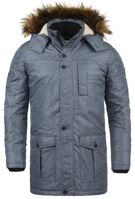 Produktbild von SOLID SDOctavus Herren Winterjacke Parka Mantel gefüttert mit Fellkapuze