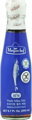 Produktbild von Megachef premium Anchovy-Fischsauce 200ml | Glutenfrei, Ohne Glutamat