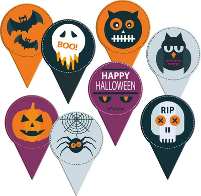 Produktbild von Günthart 120 Halloween Einstecker aus Karton