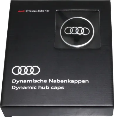Produktbild von Originale dynamische Nabendeckel für Audi