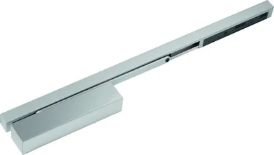 Immagine prodotto di Chiudiporta DORMA TS 93 B, EN 2-5 senza binario, argento (anta fino a 100 kg, larghezza massima 1250 mm) (43020001)