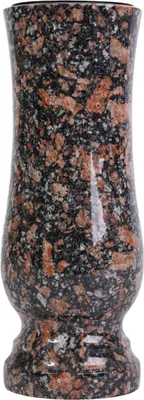 Image de Vase funéraire en granit Kaputinsky avec trou de drainage