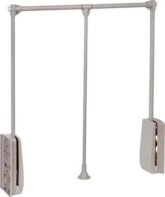 Immagine prodotto di Emuca Closet Hang 830-1150 Mm Appendiabiti pieghevole Argento Argento Taglia Unica
