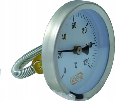 Produktbild von Anlegethermometer 63mm 0-120°C