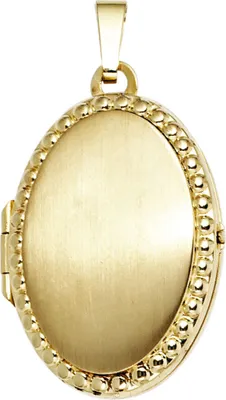 Produktbild von JOBO Medaillon 333 Gold Gelbgold teilmattiert