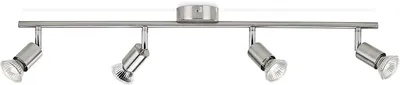 Obrázek produktu pro Philips myLiving Stropní/nástěnné bodové svítidlo Limbali, 4×, Bodové světlo na lištu, GU10, 4 žárovek, LED, 220-240 V, Nikl