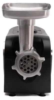 Elektrischer Fleischwolf 500 W, 500 g, Edelstahl, Aluminium/Schwarz