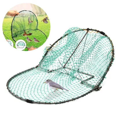 Produktbild von Vogelfalle Catcher Vogelnest Vogeljagdnetz Taubenjagdnetz Vogelbeinfalle - 20cm