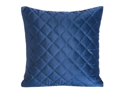 Produktbild von Dekorativer Kissenbezug Sofakissen RIA1 dunkelblau marine45x45 dunkelblau