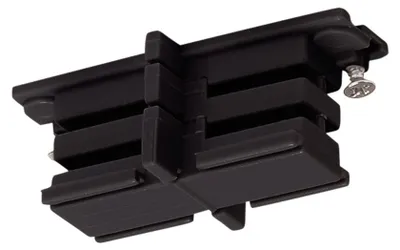 Zdjęcie produktu dla Mini złącze do szyny S-Track 3P. izolowane, czarne