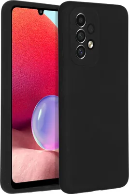 Image de Accezz Liquid Silicone Backcover pour le Samsung Galaxy A33 - Noir
