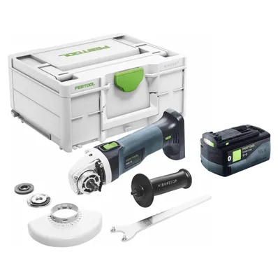 Produktbild von Festool AGC 18-125 EB-Basic Akku Winkelschleifer 18 V 125 mm Brushless + 1x Akku 5,0 Ah + Systainer - ohne Ladegerät